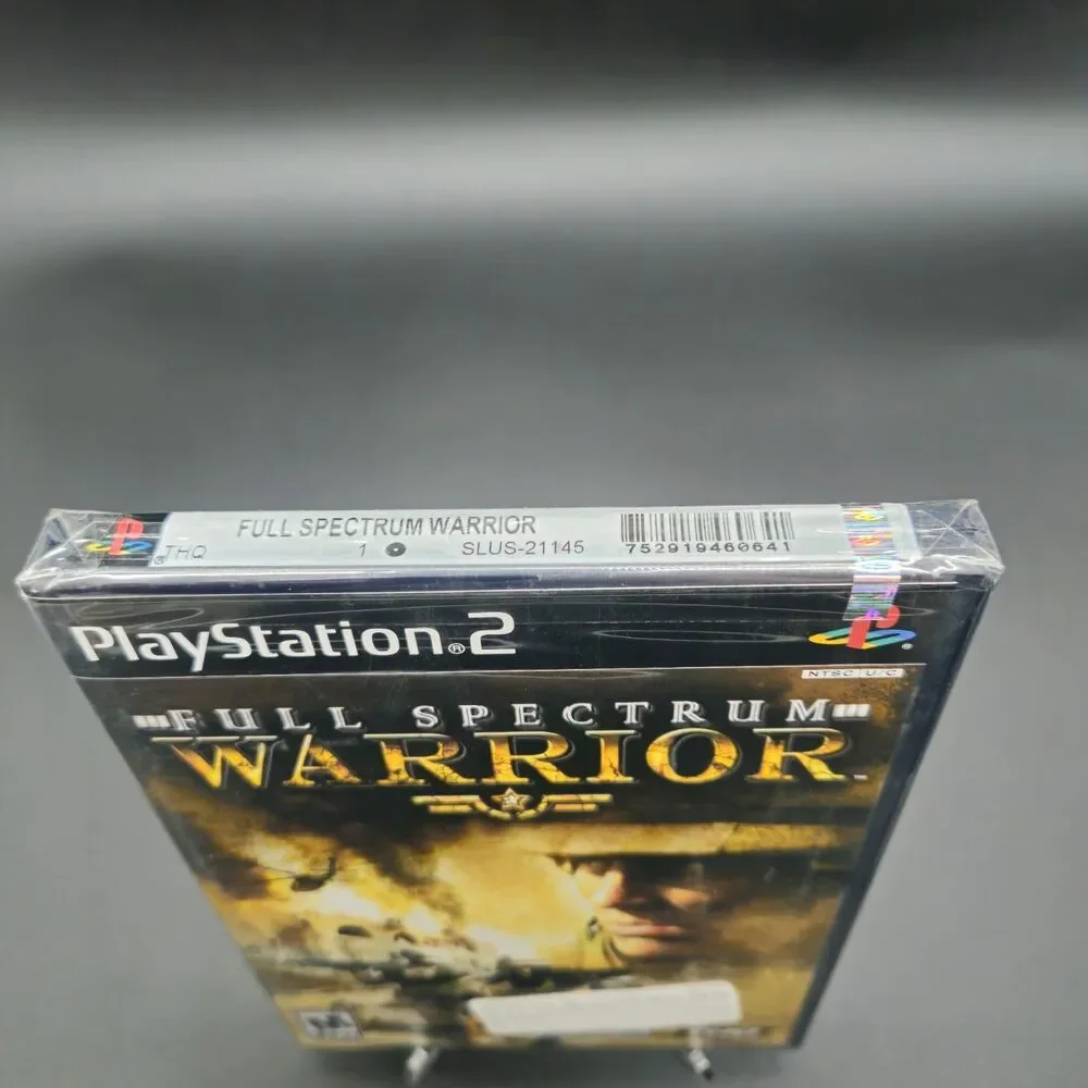 Full Spectrum Warrior Sony PlayStation 2 PS2 THX 2004 War Strategy Military